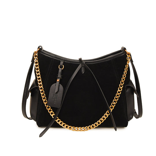 Damen Hobo-Tasche mit goldenen Kettenakzent und zeitlosem Design Nord Taschen