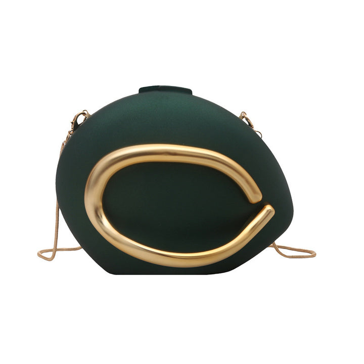 Damen Clutch Tasche mit elegantem Goldakzent Nord Taschen