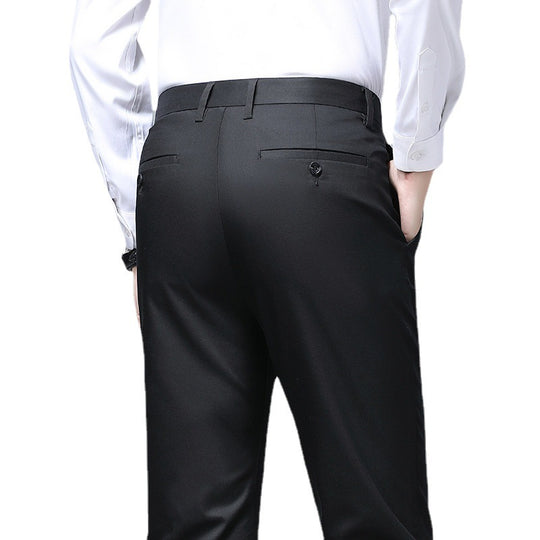 Herren Elegante Slim‑Fit Chino‑Hose mit Bügelfalte und Stretchkomfort Nord Taschen