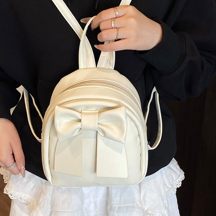 Damen Mini Rucksack mit verspieltem Schleifendetail Nord Taschen