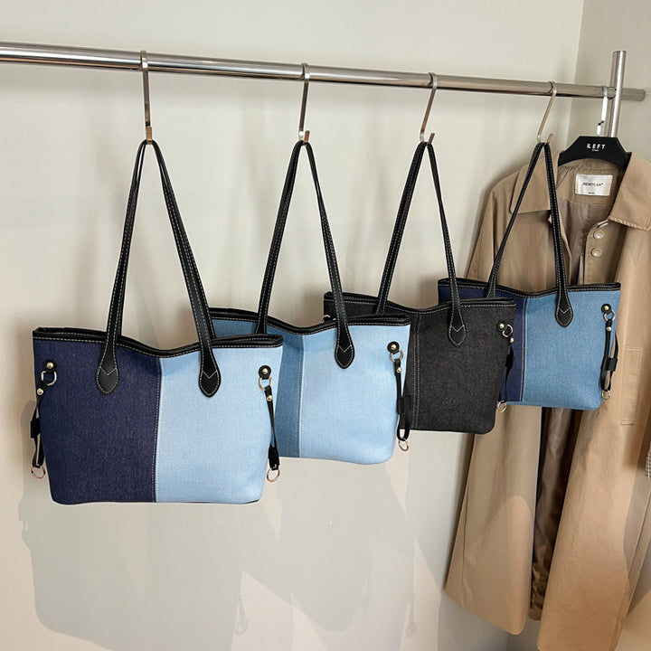 Damen doppelt genähte Tragetasche Nord Taschen