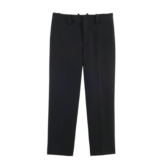 Damen Longline-Blazer mit Vokuhila-Saum und kragenlosem Schnitt Nord Taschen