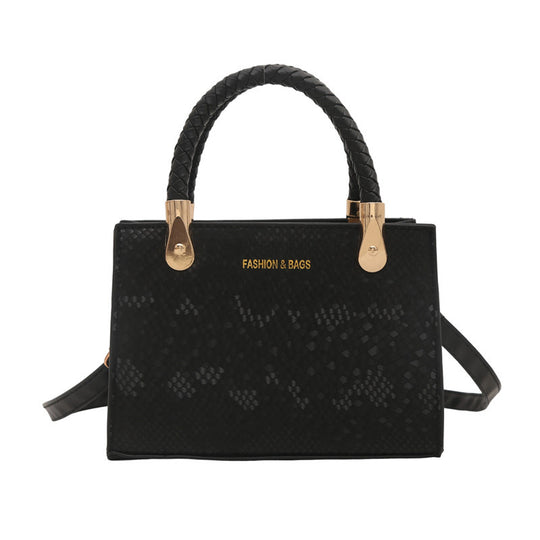Damen Designer Handtasche mit strukturiertem Obermaterial und goldenen Akzenten Nord Taschen