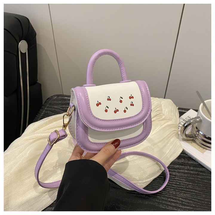 Damen Mini-Handtasche mit verspieltem Kirschmotiv Nord Taschen