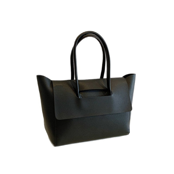 Damen Designer Handtasche mit modernem Klappverschluss Nord Taschen