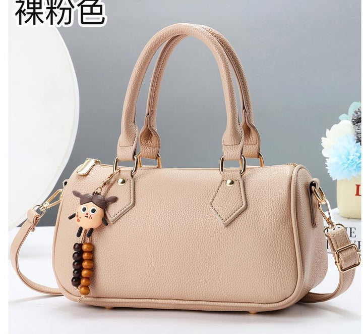 Damen elegante Shopper Tasche mit strukturiertem Leder Nord Taschen