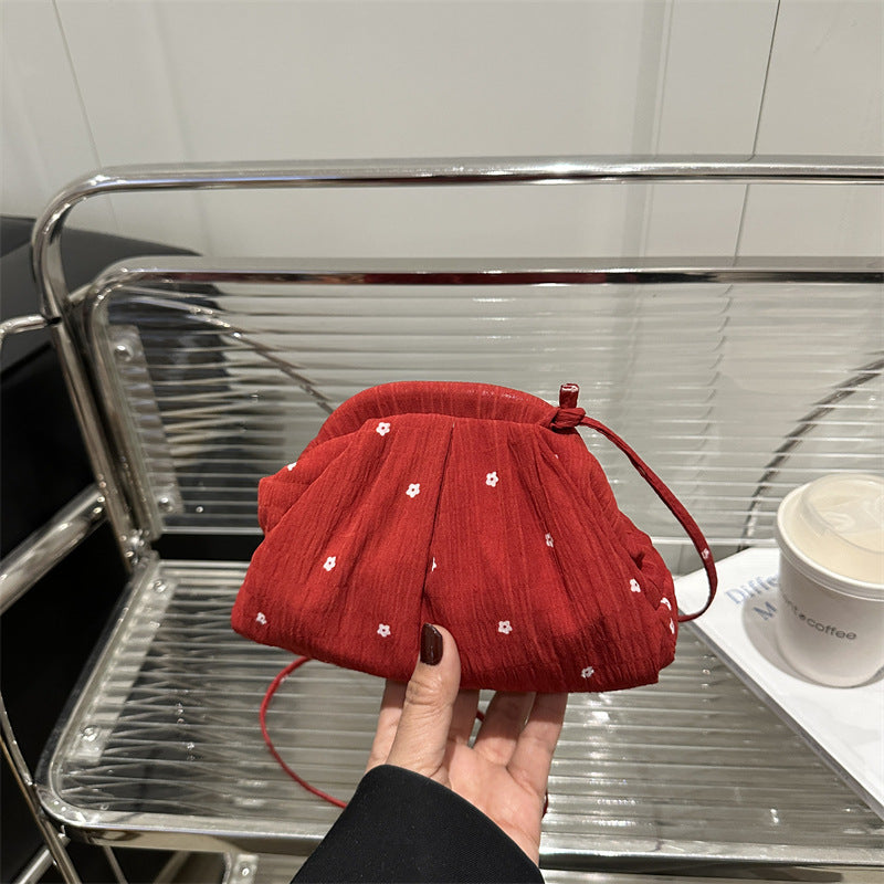 Damen stilvolle Wickeltasche mit floralem Design Nord Taschen