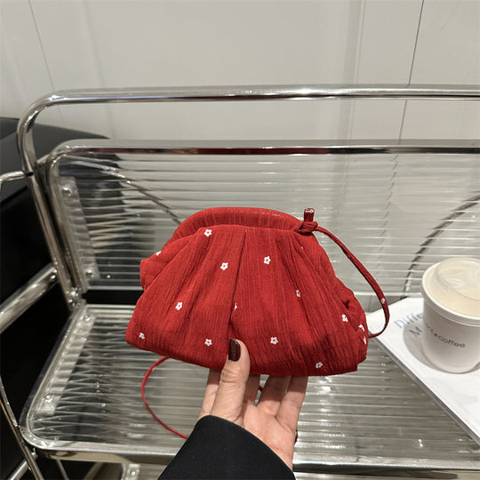 Damen stilvolle Wickeltasche mit floralem Design Nord Taschen