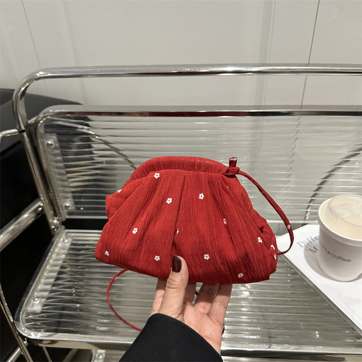Damen stilvolle Wickeltasche mit floralem Design Nord Taschen