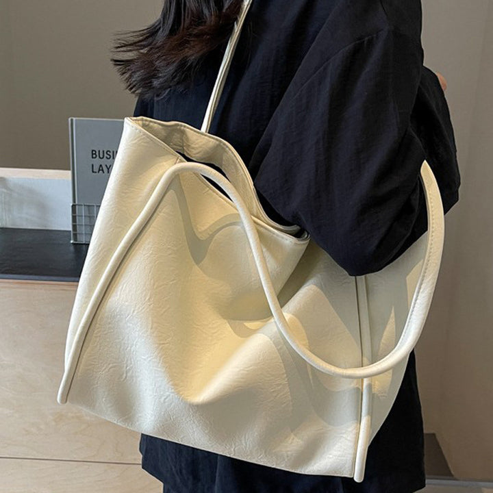 Damen Shopper-Tasche mit eleganter Struktur und weichem Kunstleder Nord Taschen