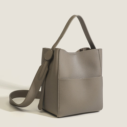 Damen Hobo-Tasche aus hochwertigem Kunstleder mit praktischem Innenfach Nord Taschen