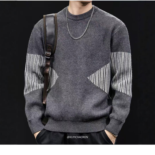 Herren Strickpullover Nord Taschen