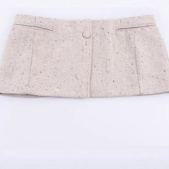 Damen Struktur-Tweedblazer mit Shapingnähten, Pattentaschen und bezogenen Knöpfen Nord Taschen