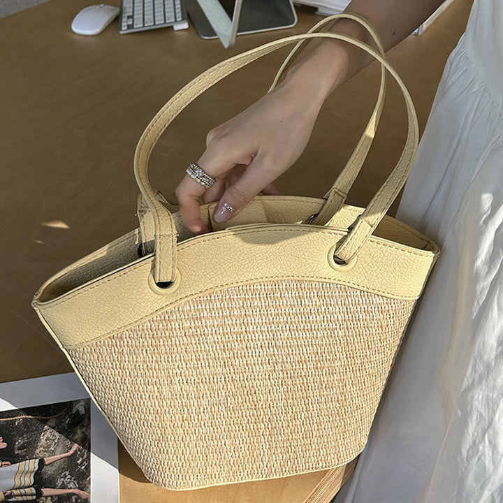 Damen Strandtasche mit praktischem Innentaschen-Design und stilvollen Riemen Nord Taschen