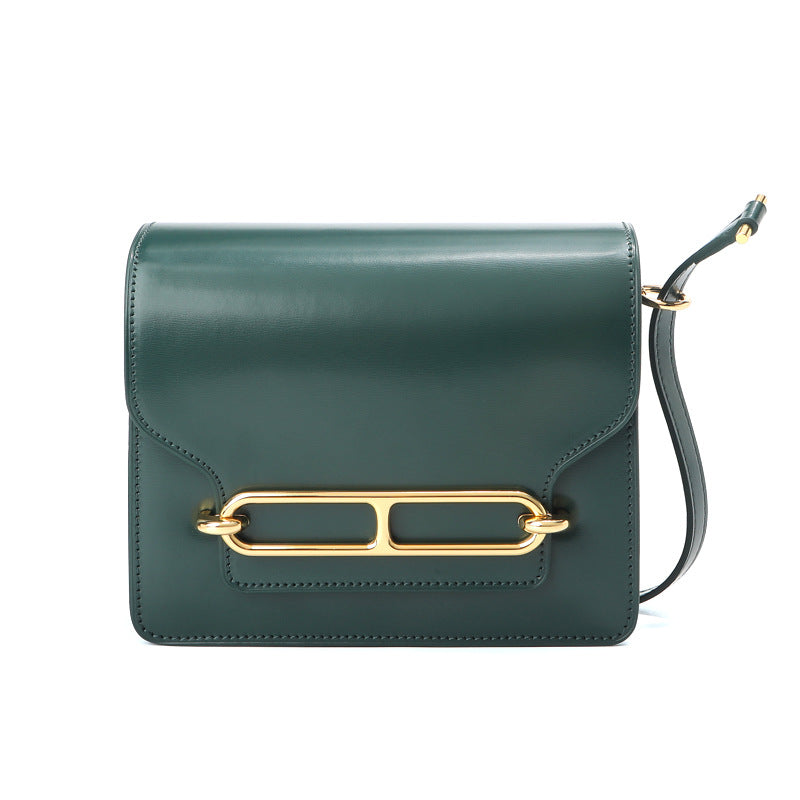 Damen elegante Crossbody-Tasche mit goldenen Details Nord Taschen