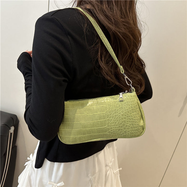 Damen elegante Handtasche mit Krokodilprägung Nord Taschen
