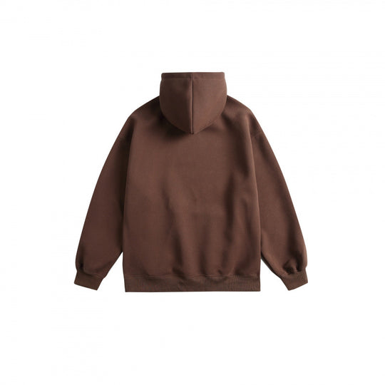 Unisex Oversize-Kapuzenpullover mit College-Print und Kängurutasche Nord Taschen
