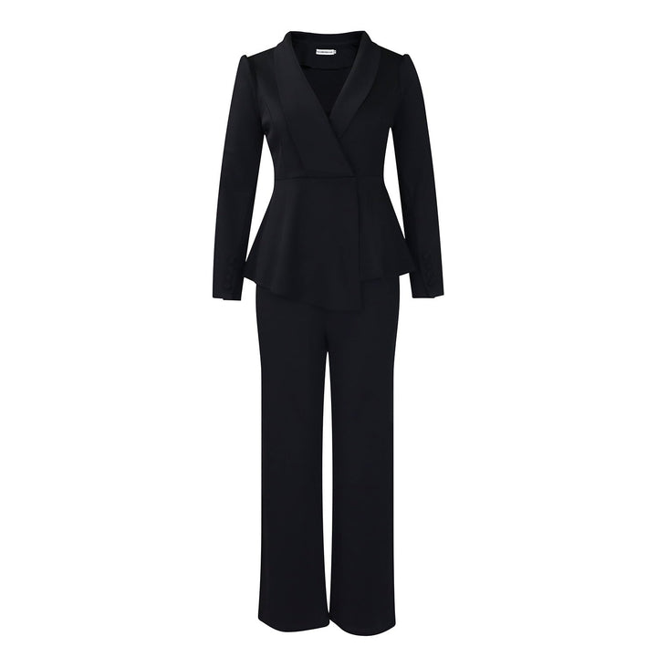 Damen Elegantes Blazer-Hosen-Set