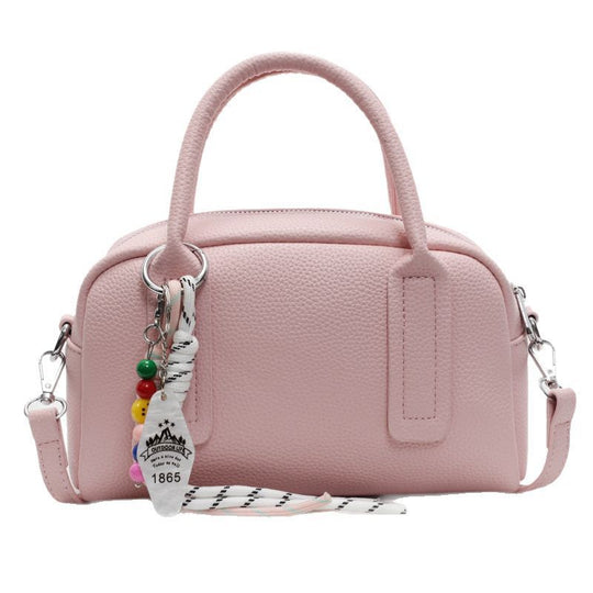 Damen Handtasche mit robustem Kunstleder und abnehmbarem Schulterriemen Nord Taschen