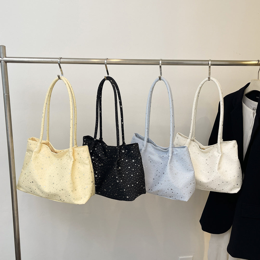 Damen Tragetasche mit verspieltem Sternenmotiv Nord Taschen