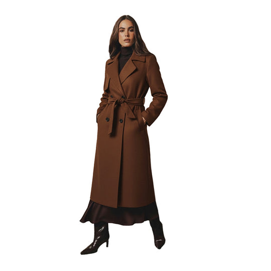 Damen Eleganter Trenchcoat Nord Taschen