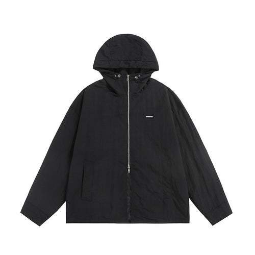 Unisex Ultraleichte Packbare Kapuzenjacke im Boxy-Relax-Schnitt mit Zwei-Wege-Metallreißverschluss Nord Taschen