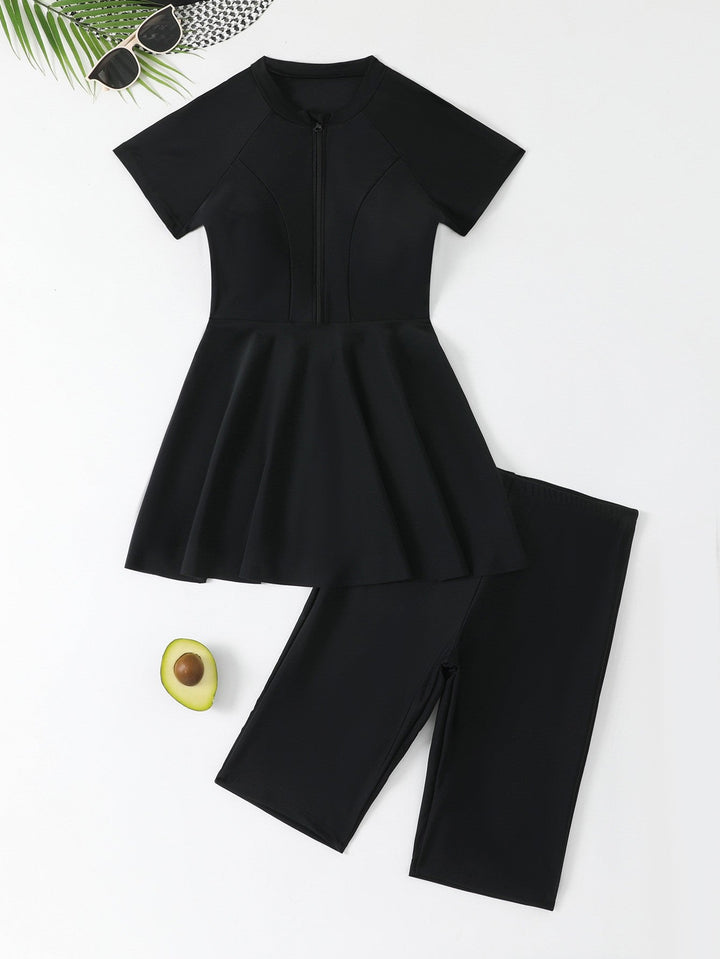 Damen Schwimmkleid mit Hosen