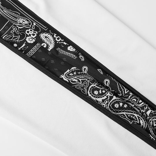 Herren Locker geschnittene Jogginghose mit Bandana-Seiteneinsätzen und elastischem Saum Nord Taschen