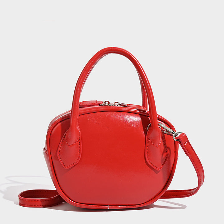 Damen Mini-Henkeltasche mit luxuriösen Lederakzenten Nord Taschen