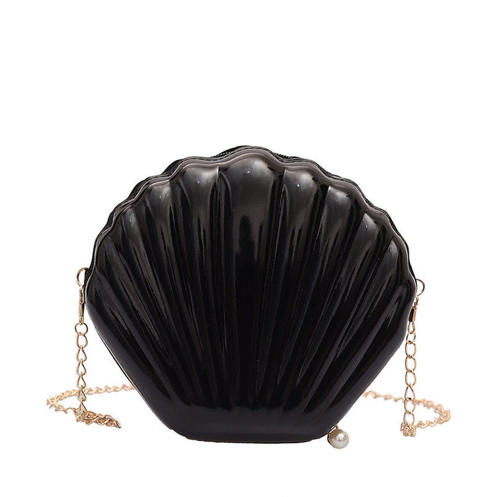 Damen elegante Clutch im Muschel-Design Nord Taschen