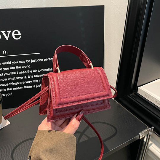 Damen Schultertasche im luxuriösen Klappdesign Nord Taschen