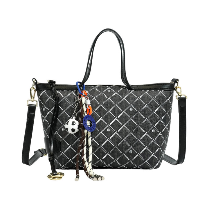 Damen elegante Tragetasche mit strukturierter Oberflächengestaltung Nord Taschen