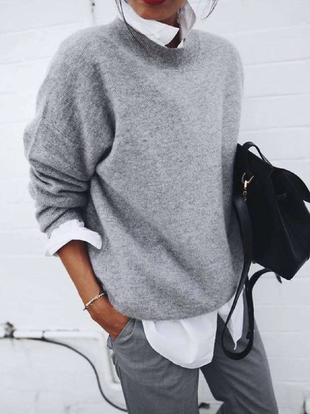 Luxuriöser Pullover Damen