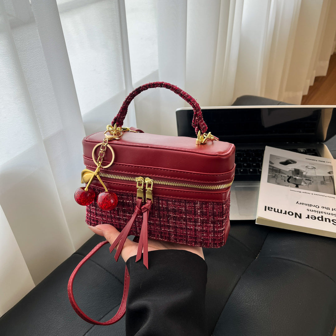 Damen modische Umhängetasche mit elegantem Reißverschluss Nord Taschen