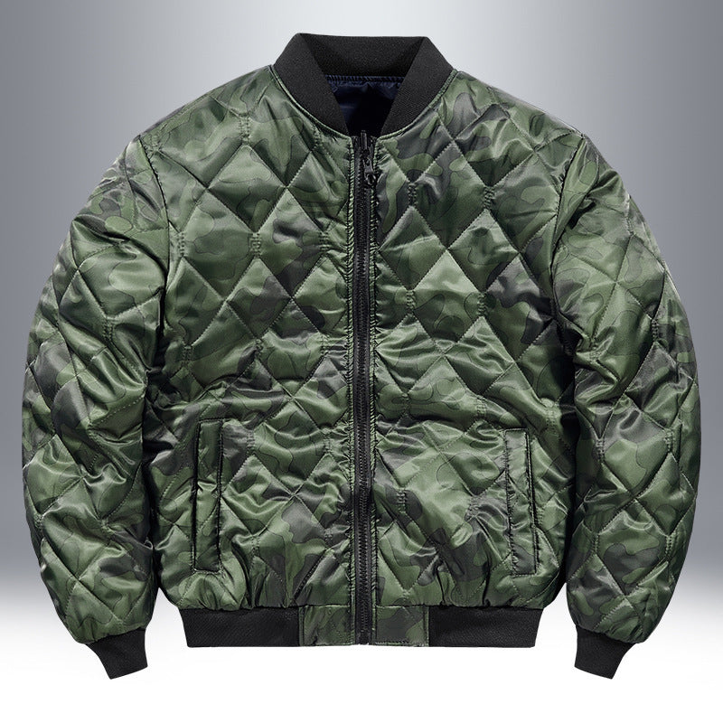Herren Piloten-Bomberjacke mit Patch-Details, Nylon‑Shell und Ärmeltasche Nord Taschen