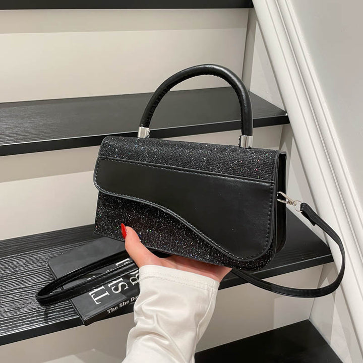 Damen elegante Clutch-Tasche mit funkelnden Akzenten Nord Taschen