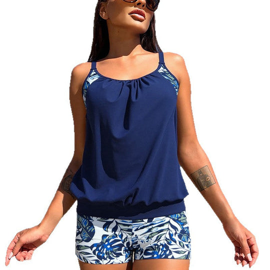 Damen Tankini-Set mit floralem Muster und bequemen Shorts Nord Taschen
