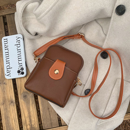 Damen Crossbody-Tasche mit praktischem Reißverschluss und stilvollem Design Nord Taschen