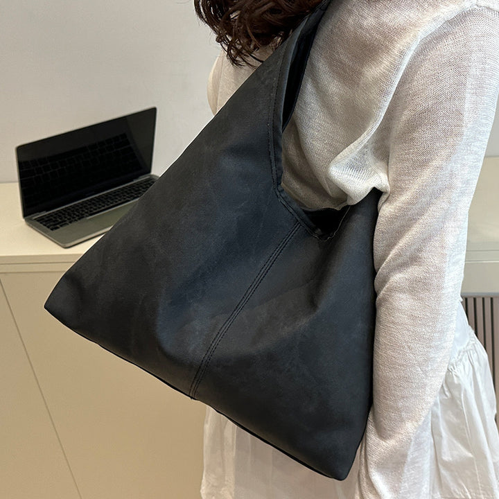 Damen elegante Hobo-Tasche aus weichem Kunstleder Nord Taschen