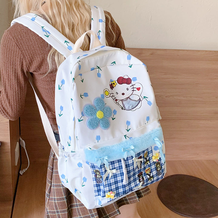 Damen Rucksack mit verspielten Stickereien Nord Taschen