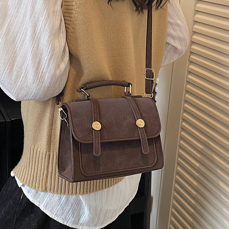 Damen Schultertasche im vintage-inspirierten Design Nord Taschen