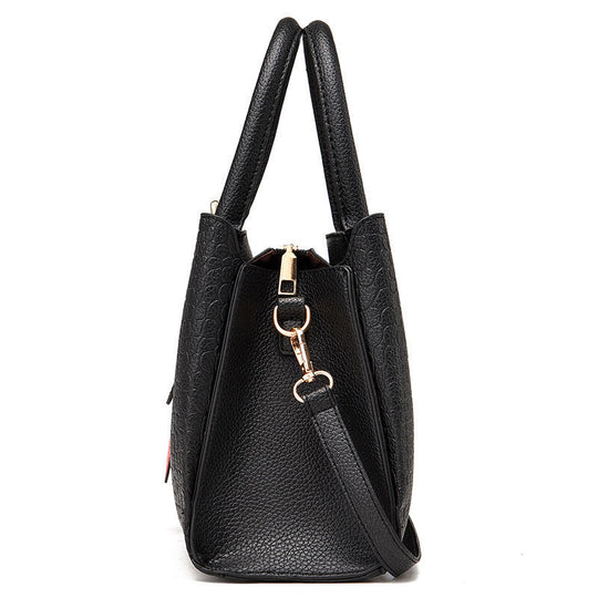 Damen elegante Handtasche mit exklusivem Kroko-Design und praktischen Tragriemen Nord Taschen