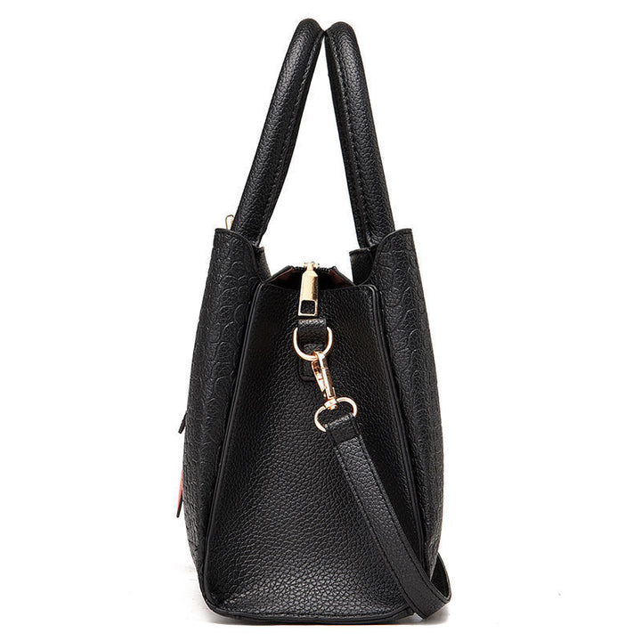 Damen elegante Handtasche mit exklusivem Kroko-Design und praktischen Tragriemen Nord Taschen