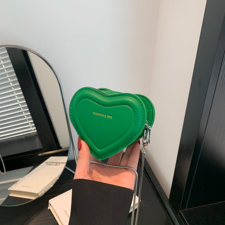 Damen Herzförmige Clutch Nord Taschen