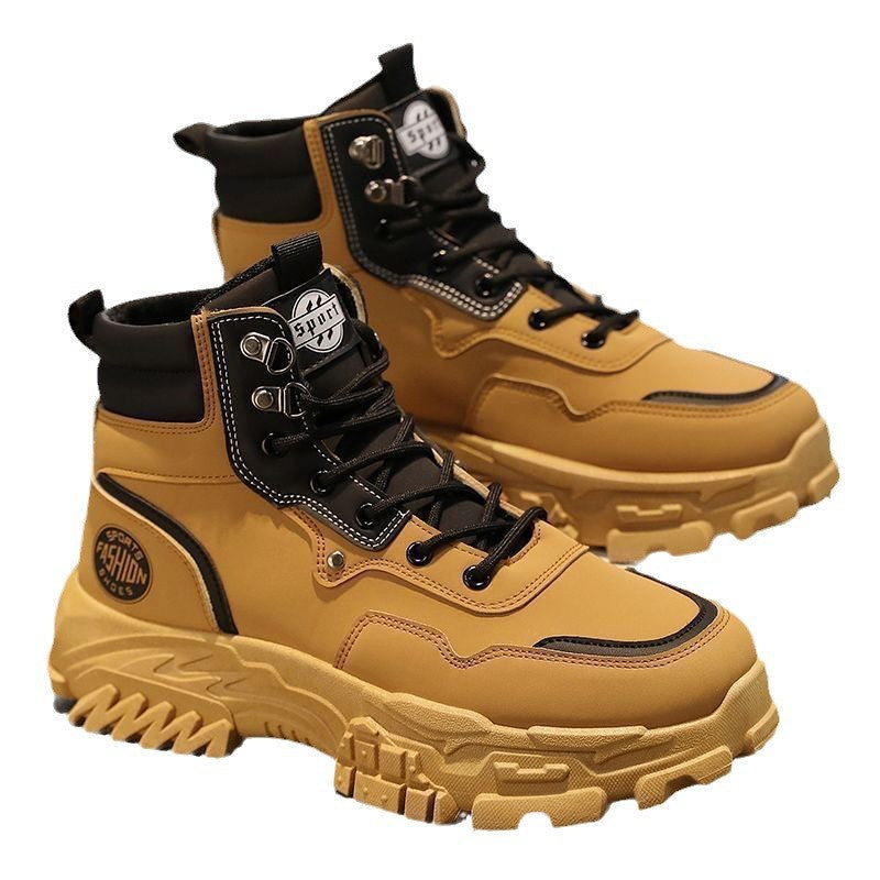 Damen Sportliche High-Top Stiefel mit rutschfester Sohle und strapazierfähigem Obermaterial Nord Taschen