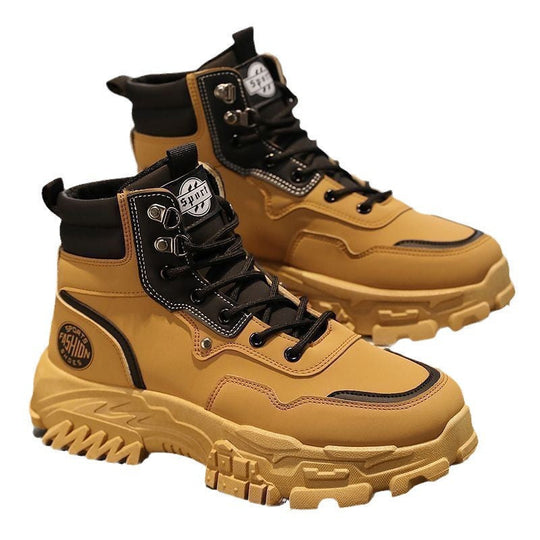 Damen Sportliche High-Top Stiefel mit rutschfester Sohle und strapazierfähigem Obermaterial Nord Taschen