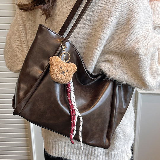 Damen Shopper-Tasche aus hochwertigem Kunstleder mit geräumigem Innenleben Nord Taschen