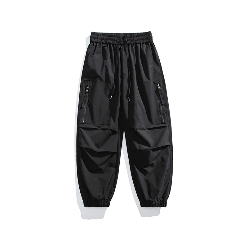 Herren Taktische Cargo-Joggerhose mit elastischem Bund, Reißverschluss‑Taschen und geripptem Knöchelabschluss Nord Taschen