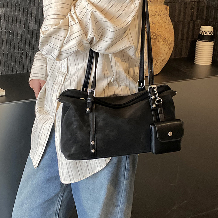 Damen stilvolle Handtasche mit verstellbarem Trageriemen Nord Taschen