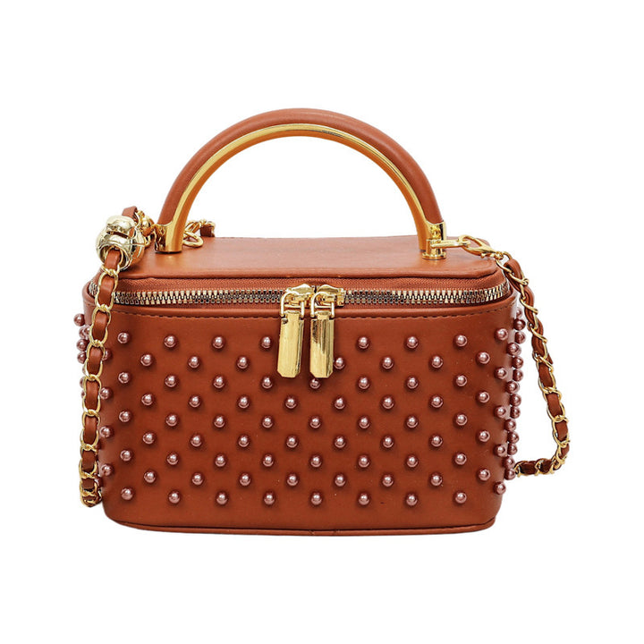 Damen modische Handtasche mit Nietenakzenten Nord Taschen